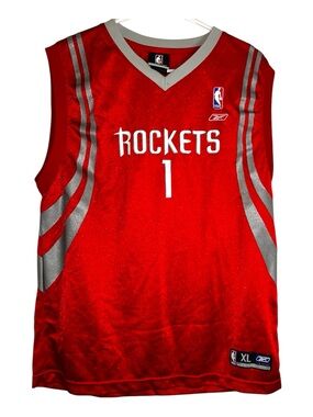 Vintage Reebok Tracy McGrady Houston Rockets NBA Jersey Youth XL